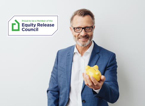 equity release council logo with man