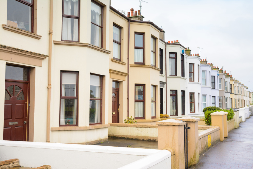 row of houses