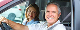 couple in car