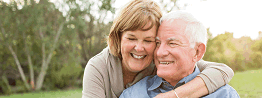 daughter with elderly father