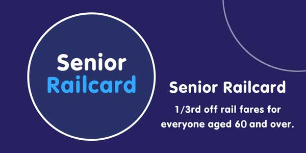 train travel on seniors card